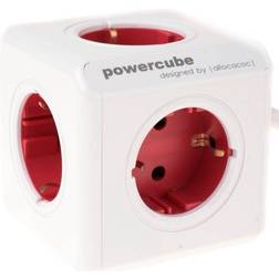 allocacoc PowerCube Extended 4-way 2 USB