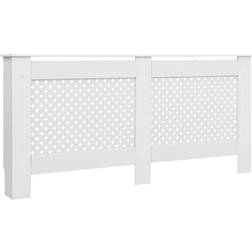 vidaXL Radiatorombouw 172 x 19 x 81.5 cm MDF Wit