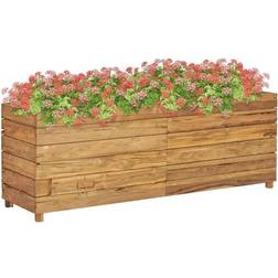 vidaXL Garden Planter Blomlåda 47426 40x150x55cm
