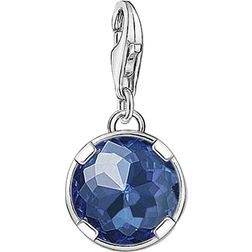 Thomas Sabo Birth Stone Charm - Silver/Dark-Blue