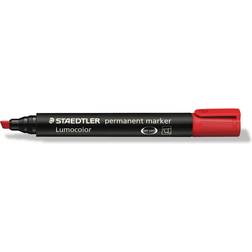 Staedtler Lumocolor Permanent Marker Red 2-5mm