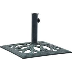 vidaXL Umbrella Base Patio Stand Weighted Base Bronze Cast Iron 26.5 lb 12kg