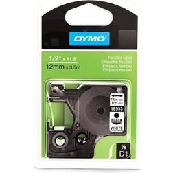 Dymo Flexible Lable D1 Black on White