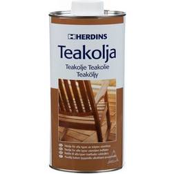 Herdins Teak Träolja Transparent 1L