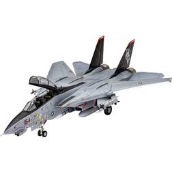 Revell Model Kit Lentokoneet 1:72 Grumman F-14D Super Tomcat mittakaavassa 1:72, Level 3, uskollinen jäljennös monine yksityiskohtineen, 03960, 120 År