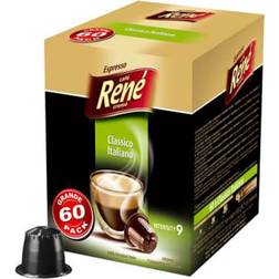 Café René Espresso Classico Italiano 60stk