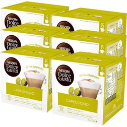 Nescafé Dolce Gusto Cappuccino 180stk 6pack