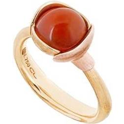 Ole Lynggaard Lotus Ring 1 - Gold/Rose Gold/Coral