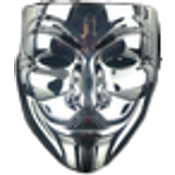 MTK Anonymous Face Mask Guy Fawkes Silver