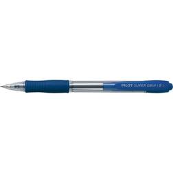 Pilot Super Grip Blue Ballpoint Pen 0.7mm