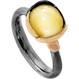Ole Lynggaard Lotus Ring 2 - Rose Gold/Gold/Silver/Amber