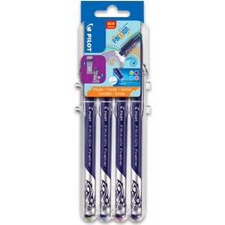 Pilot FriXion Fineliner Set2Go Light Green, Light Blue, Violet & Pink 1.3mm 4-pack