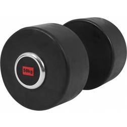 Gorilla Sports Premium Rubber Dumbbell 50kg