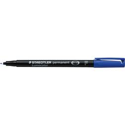 Staedtler Lumocolor Permanent Pen Blue 0.6mm