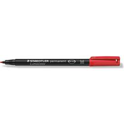 Staedtler Lumocolor Permanent Pen Red 1mm