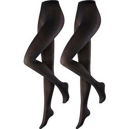 Hudson Simply 40 2-pack Tight - Black