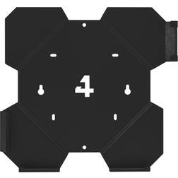 4mount PS4 Slim Console Wall Mount - Black