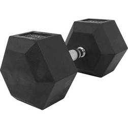 Gorilla Sports Hexagon Premium Dumbbells 37.5kg