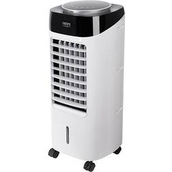 Camry Climatizador Evaporativo 7 L Portátil, Air Cooler, Humidificador, Purificador, Mando Distancia Blanco 300w Cr 7908