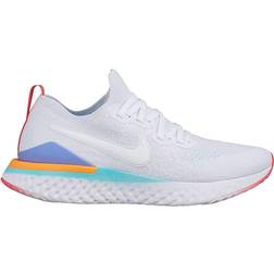 Nike Epic React Flyknit 2 W - White/Hyper Jade/Ember Glow