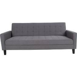 House Nordic Milton Dark Gray Sofa 204cm 3-Sitzer