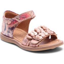 bisgaard Sandal - Creme Flowers