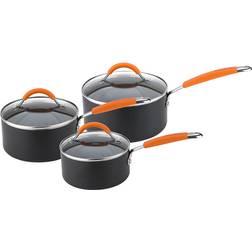 Joe Wicks Easy Release Aluminium Non-Stick Cookware Set with lid 3 Parts