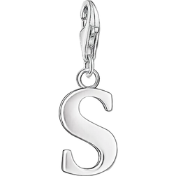 Thomas Sabo Club Letter S Charm Pendant - Silver