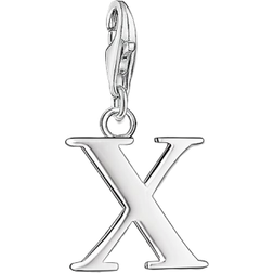 Thomas Sabo Charm Club Letter X Charm Pendant - Silver