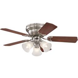 Westinghouse Ventilateur 7207340 E27 Métal Brossé