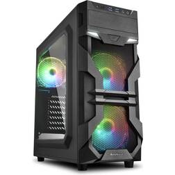 Sharkoon VG7-W RGB Acrylique ATX Midi-Tower 3