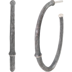 Ole Lynggaard Nature Large Earrings - Grey