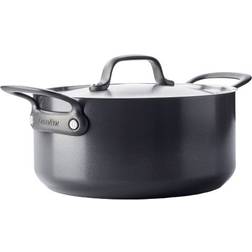 GreenPan Craft Non-Stick med lokk 4.9 L 24 cm