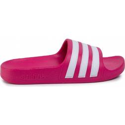 Adidas Kid's Adilette Aqua - Real Magenta/Cloud White/Real Magenta