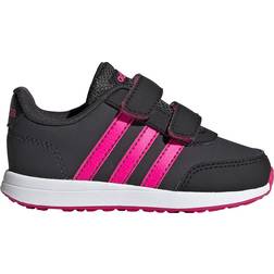 adidas Infant VS Switch 2 CMF - Carbon/Shock Pink/Core Black