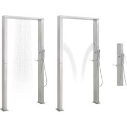 vidaXL Outdoor Shower (48201) Chrom