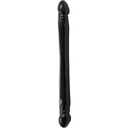 Doc Johnson Doppeldildo Smooth Black 44,5 x 4 cm