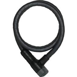 ABUS Cerradura de cable Microflex 6615K/120/15 Noir