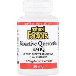 Natural Factors Bioactive Quercetin EMIQ 60 stk