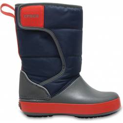 Crocs Lodge Point Snowboot Kids - Navy/Slate Grey