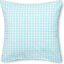 Juna Bæk & Bølge Örngott Light Blue/White (63x60cm)