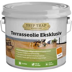 Trip trap Terrace Exclusive Træolie Brun 2.5L