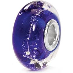 Trollbeads Milky Way Bead Charm - Silver/Blue