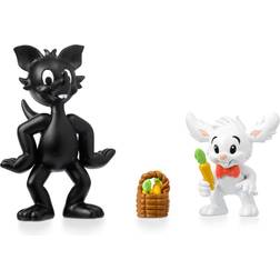 Micki Bamse Figurset Lille Skutt & Vargen