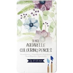 Sense Aquarelle Colouring Pencils 12-pack