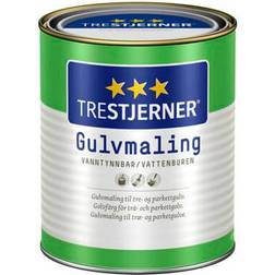 Jotun Trestjerner Golvfärger Vit 0.68L