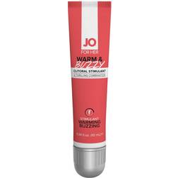 System JO Warm and Buzzy Clitoris Crème 10 ml Transparent