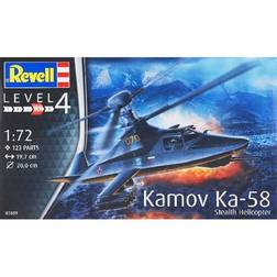 Revell 1/72 Kamov Ka-58 Stealth Helicopter Model set