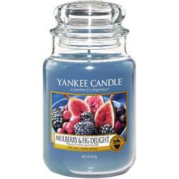 Yankee Candle Mulberry & Fig Delight Large Bougie Parfumée 623g