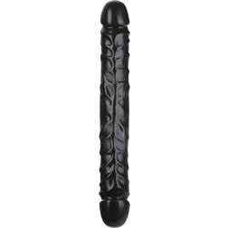 Doc Johnson Classic Doppeldildo schwarz 30 x 4 cm